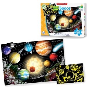 The Learning Journey Glow in the Dark Space PuzzleDouble – Price Drop – $6.45 (was $14.99)