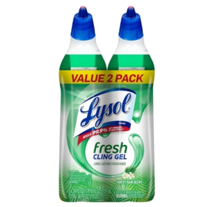 2-Pack Lysol Toilet Bowl Cleaner Gel – Price Drop – $3.84 (was $4.97)