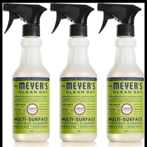 3-Pack Mrs. Meyer’s Clean Day Lemon Verbena All-Purpose Cleaner Spray – Price Drop – $7.47 (was $14.48)