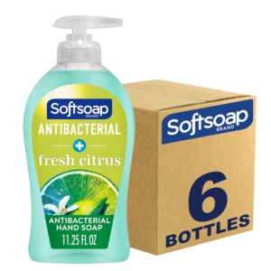 6-Pack Softsoap Antibacterial Liquid Hand Soap – $11.16 – Clip Coupon – (was $14.88)