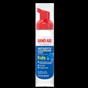Band-Aid Brand Kids First Aid Antiseptic Cleansing Foam – Add 2 to Cart – Price Drop at Checkout  – $4.18 (was $5.58)
