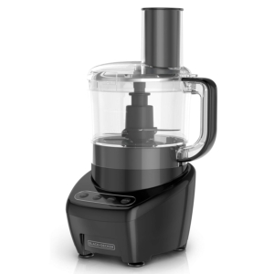 BLACK+DECKER 3-in-1 Easy Assembly 8-Cup Food Processor – Price Drop – $29.99 (was $41.88)