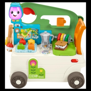 Fisher-Price Laugh and Learn 3-in-1 On-the-Go Camper Walker and Activity Center – Price Drop – $30.77 (was $35.42)