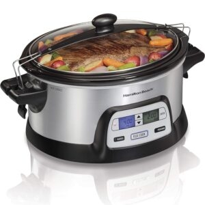 Hamilton Beach Portable Programmable Slow Cooker – Price Drop – $49.99 (was $69.99)