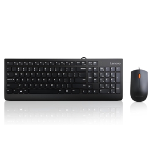 Lenovo 300 Full-Size Wired Keyboard and Mouse Combo – Price Drop + Clip Coupon – $11.29 (was $17.99)