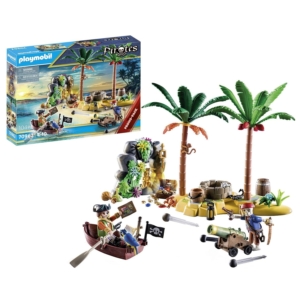 Playmobil Pirate Treasure Island with Rowboat – Price Drop – $22.99 (was $29.99)