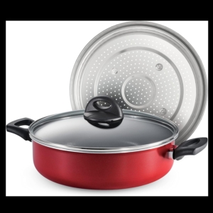 Tramontina Covered Nonstick Pan with Steamer – Lightning Deal – $19.53 (was $29.95)