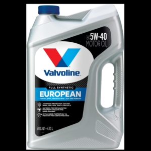 Valvoline European Vehicle Full Synthetic SAE 5W-40 Motor Oil – Price Drop – $19.97 (was $26.97)