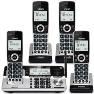 VTech VS113-4 Extended Range 4-Handset Cordless Phone – Price Drop – $63.20 (was $84.91)