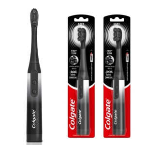 2-Pack Colgate 360 Charcoal Sonic Powered Battery Toothbrush – $7.98 – Clip Coupon – (was $15.98)