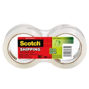 2-Pack Scotch Sure Start Shipping Packaging Tape – Price Drop – $5.44 (was $8.27)