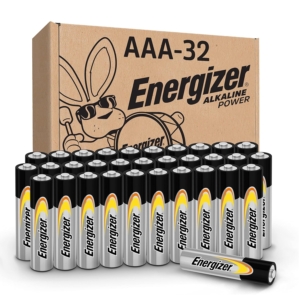 32-Pack Energizer Alkaline Power AAA Batteries – $14.23 – Clip Coupon – (was $18.98)