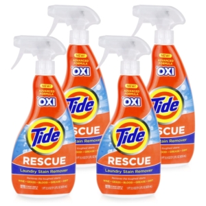 4-Pack Tide Laundry Stain Remover with Oxi – Price Drop + Clip Coupon – $10.71 (was $19.43)