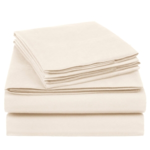 Amazon Basics Essential Cotton Blend Bed Sheet Set – Price Drop – $17.40 (was $28.99)
