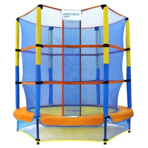 Machrus Kids Trampoline with Enclosure Net – Price Drop – $62.73 (was $144)