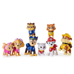 Paw Patrol Collectible Toy Figures (Set of 8) – Lightning Deal – $10.49 (was $22.99)