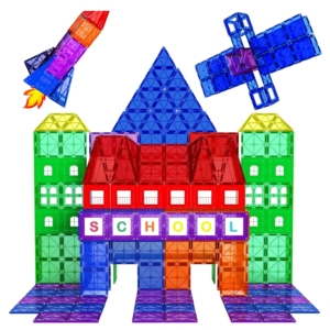 Playmags 100-Piece Magnetic Tiles Building Blocks Set – Coupon Code 7J9XM52V – Final Price: $29.65 (was $49.99)