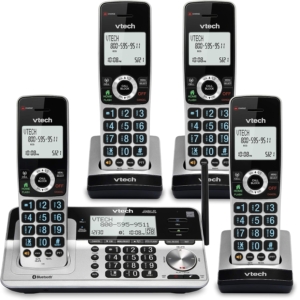VTech VS113-4 Extended Range 4-Handset Cordless Phone – Price Drop – $59.64 (was $84.48)