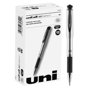 12-Count Uniball Signo 207 Impact Stick Gel Pens – Price Drop – $8.34 (was $19.99)