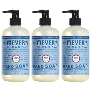 3-Pack MRS. MEYER’S Clean Day Hand Soap – Price Drop + Clip Coupon – $9.19 (was $12.87)