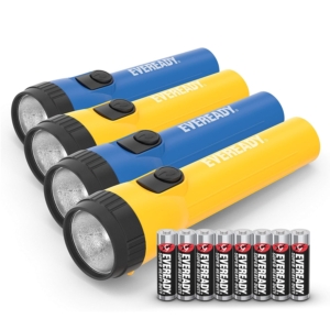 4-Pack Eveready LED Flashlights – $6.49 – Clip Coupon – (was $12.99)