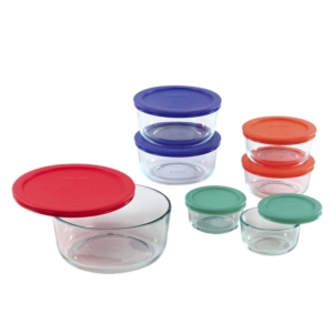 Pyrex Simply Store Glass Food Storage Container Set with Lid – Price Drop – $16.59 (was $28.98)