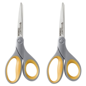 2-Pack Westcott Titanium Scissors – Price Drop – $7 (was $9.98)