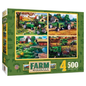 4-Pack MasterPieces 2000 Piece Jigsaw Puzzle – Price Drop – $11.50 (was $22.98)