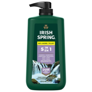 Irish Spring 5-in-1 Body Wash for Men – $4.99 – Clip Coupon – (was $6.99)