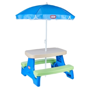 Little Tikes Easy Store Jr. Picnic Table with Umbrella – Price Drop – $59.61 (was $69)