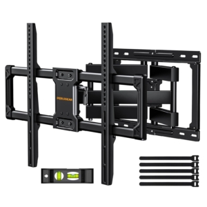 Perlegear UL Listed Full Motion TV Wall Mount – Clip Coupon + Coupon Code 26LID9L5 – $31.39 (was $55.99)