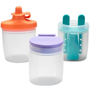 Pyrex Littles (6-PC) Silicone Baby Toddler Feeding Set – Price Drop – $8.93 (was $11.80)