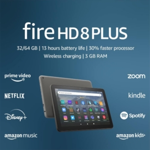 Amazon Fire HD 8 Plus Tablet – Prime Exclusive – Price Drop – $64.99 (was $119.99)