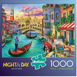 Buffalo Games Sights of Venice 1000-Piece Jigsaw Puzzle – Price Drop – $8.44 (was $11.97)