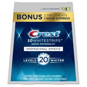 Crest 3D Whitestrips Professional Effects Kit – Prime Exclusive – Price Drop – $29.99 (was $45.99)