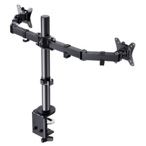 ErGear Heavy Duty Dual Monitor Desk Mount – Clip Coupon + Coupon Code Z8N8FA53 – $16.24 (was $34.99)