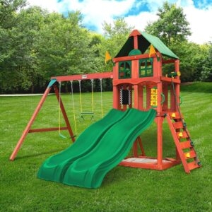 Gorilla Playsets Playmaker Deluxe Wooden Swing Set – Prime Exclusive – Price Drop – $799 (was $1,304.82)