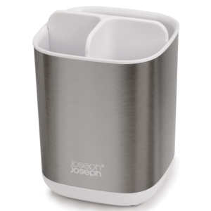 Joseph Joseph EasyStore Stainless-Steel Toothbrush Holder – Price Drop – $9.99 (was $17.98)