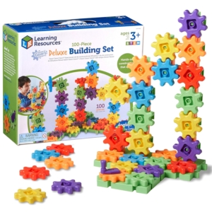 Learning Resources Gears! Gears! Gears! 100-Piece Deluxe Building Set – Price Drop – $20.76 (was $28.72)