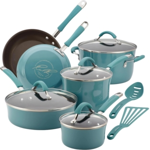 Rachael Ray Cucina Nonstick Cookware Pots and Pans Set – Price Drop – $137.89 (was $168.99)